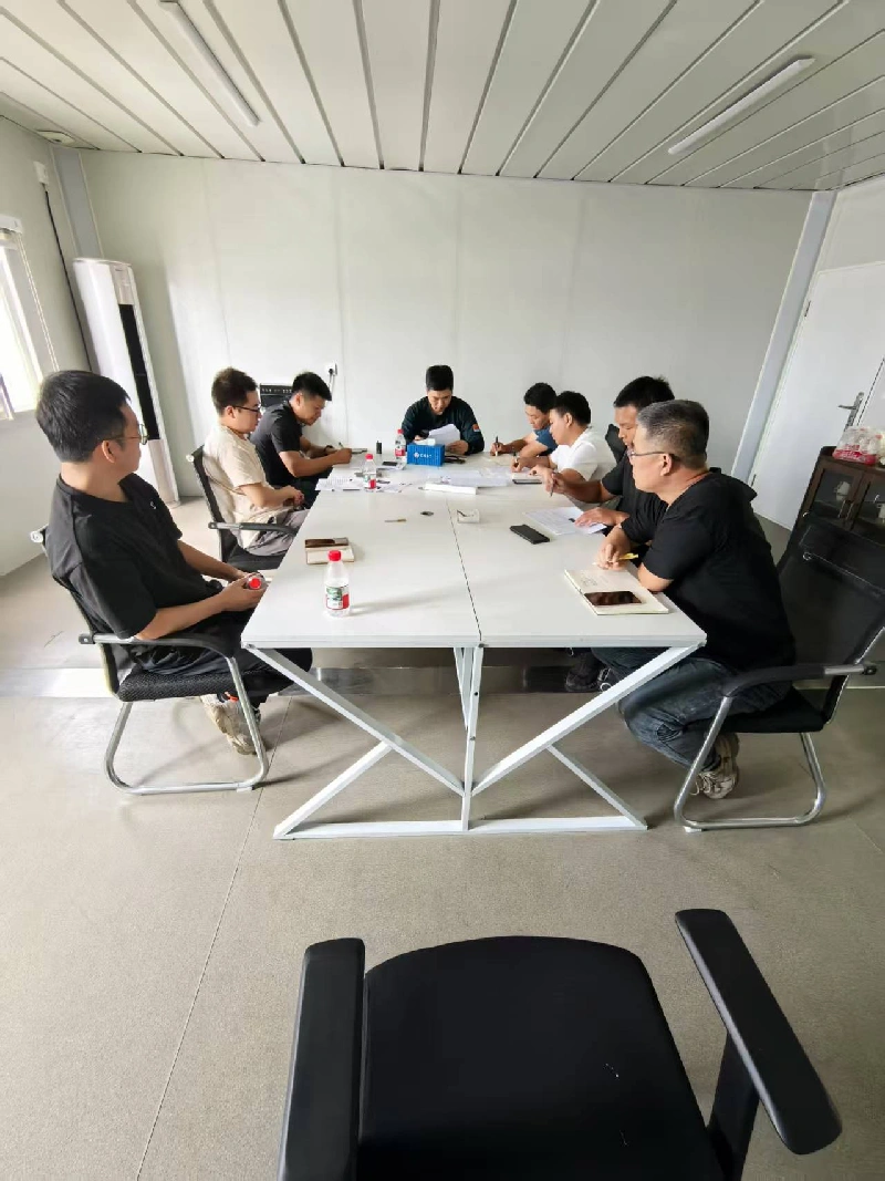 Alinhando -se com precisão com requisitos de ordem de contêiner de habitação e fortalecendo as fundações de produção por meio de reuniões de troca de qualidade