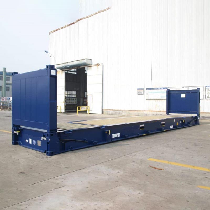 Como um contêiner Flat Rack pode simplificar o transporte de cargas superdimensionadas?