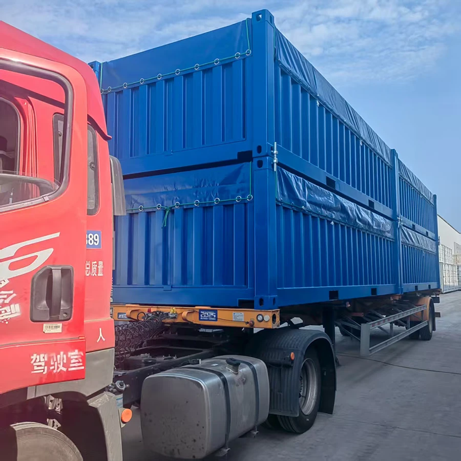 Estudo de caso:Contêiner de meia altura para transporte e armazenamento